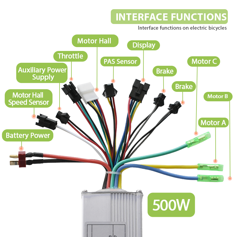 Kelly Kls7230S Controller - Pengendali Tanpa Sikat Listrik 24V 36V