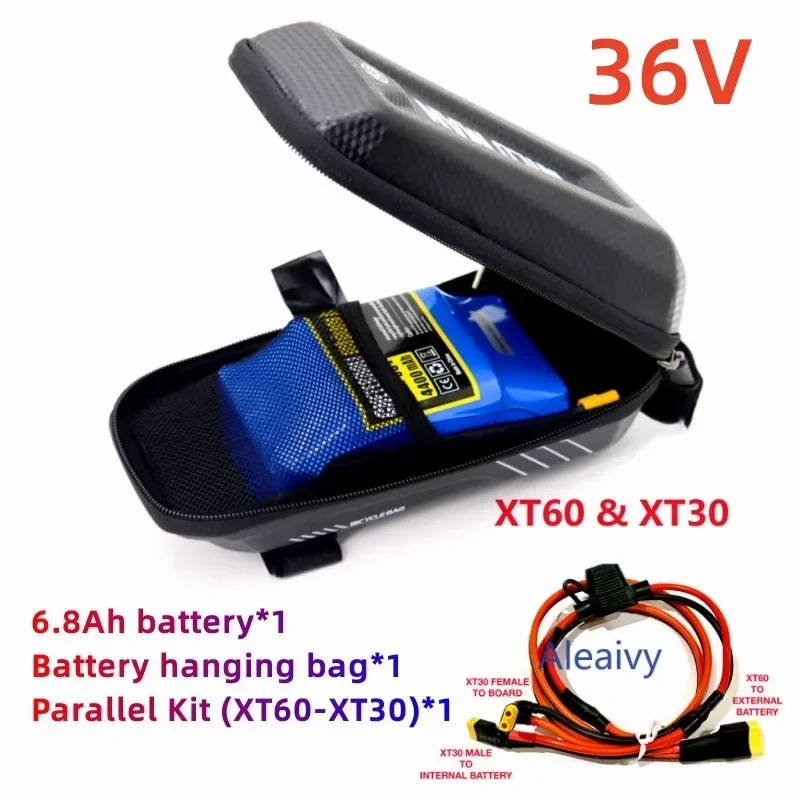 Baterai 36/48V 4,4Ah 6,8Ah 48V - 60V 50Ah Electric Scooter Battery ulasan dan harga