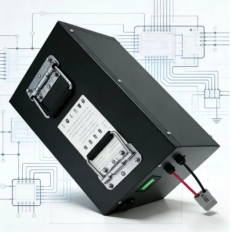 Baterai LiFePO4 60V 100Ah/120A - 72V 40Ah Lifepo4 Battery Pack ulasan dan harga