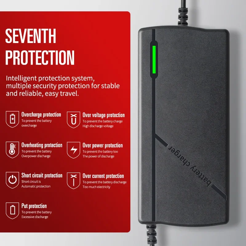 Pengisi daya baterai Lithium-i - 84V 20A Smart Charger ulasan dan harga