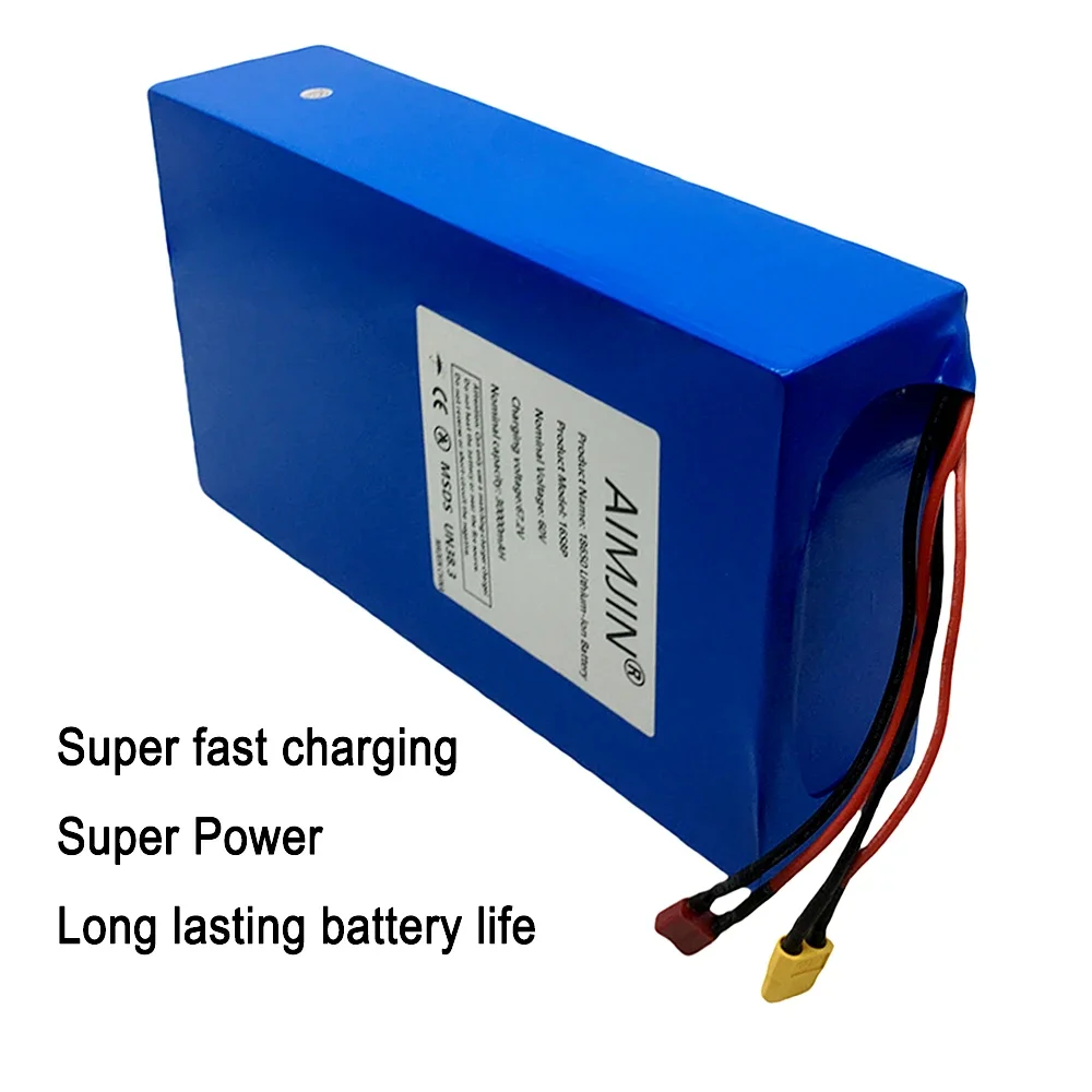 Baterai Lithium 16S8p 1000-300 - 60V 50Ah Electric Scooter Battery ulasan dan harga