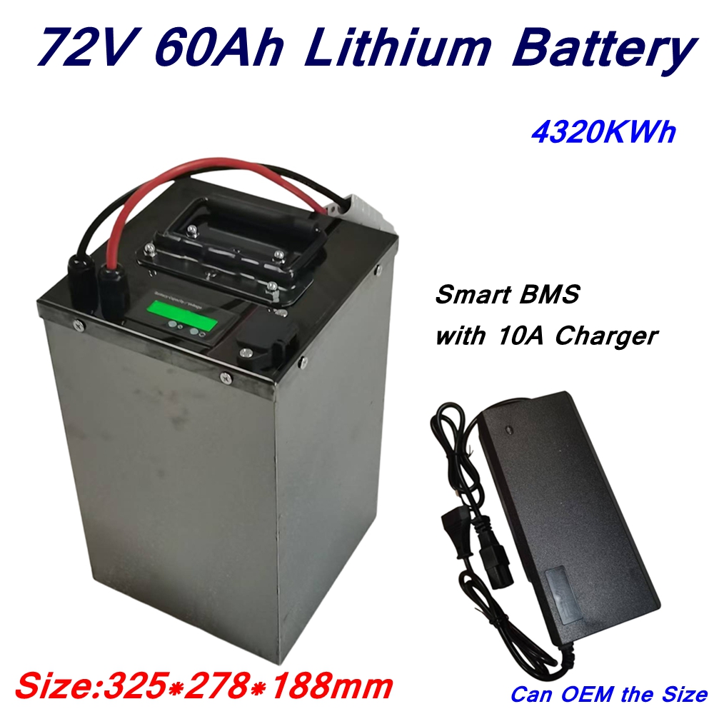 Paket Baterai Polimer Lithium  - 72V 40Ah Lifepo4 Battery Pack ulasan dan harga