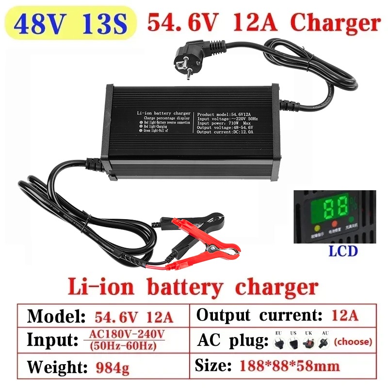 Pengisi Daya Baterai Lithium K - 84V 20A Smart Charger ulasan dan harga